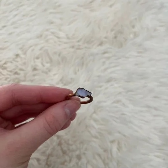 INDIE AND HARPER Australian Raw Opal and Copper Ring - Picture 3 of 6